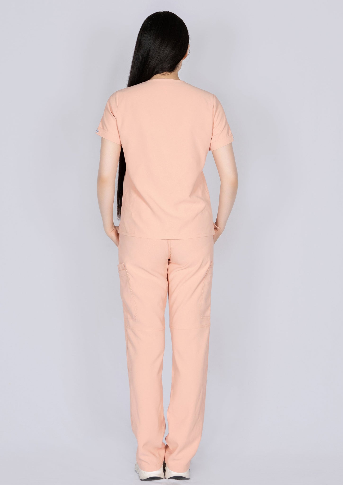 Peach 2 Pockets fitted Top (FF-001 women style)